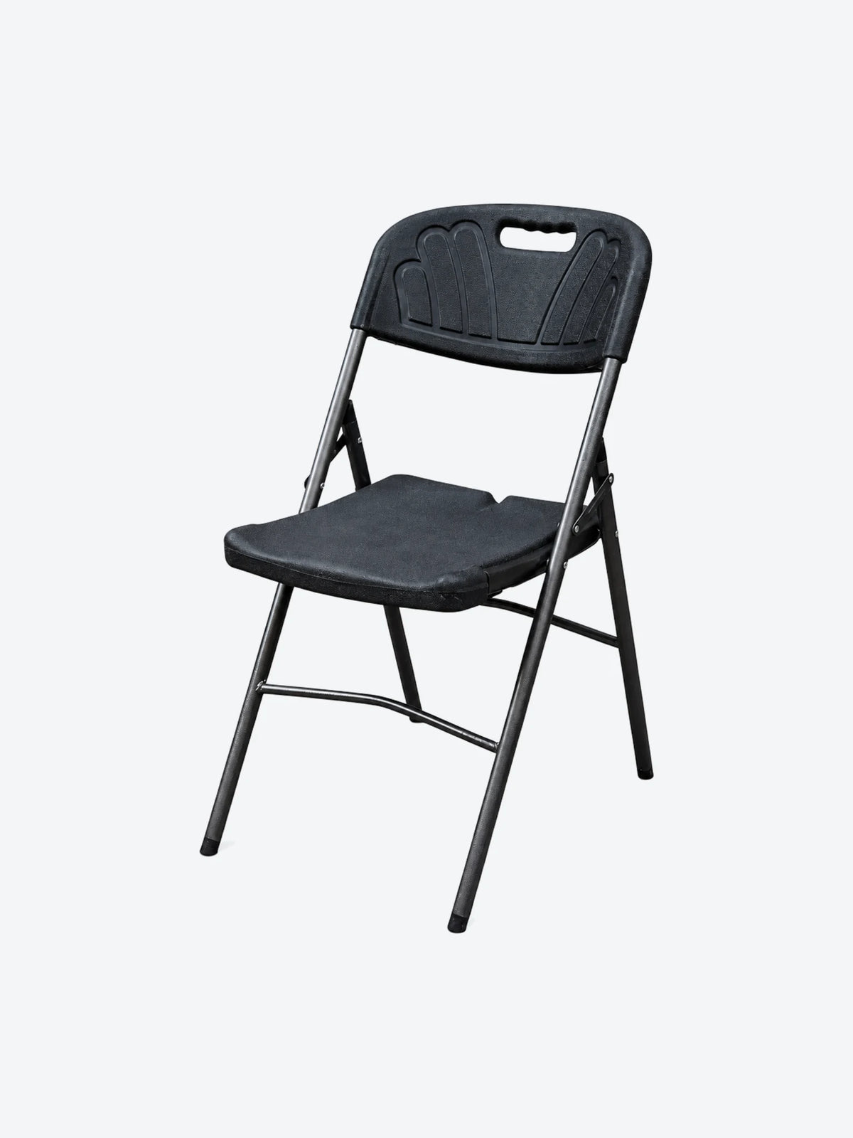 SILLA PLEGABLE, 54X43X80CM, NEGRA-1