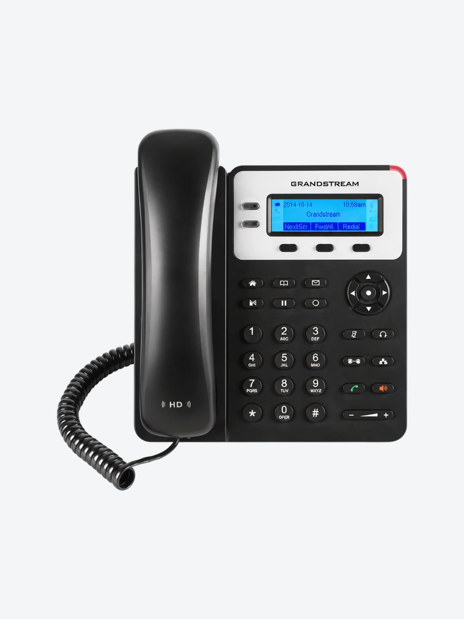 Telefono IP Grandstream GXP1625 962-00080-27B002 2 Cuentas SIP Pantalla LCD de 2,9" con Doble Puerto con PoE Integrado