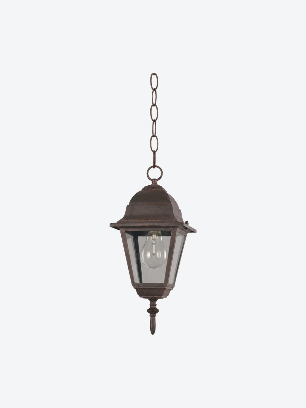 FAROL COLGANTE 1 LUZ OXIDO