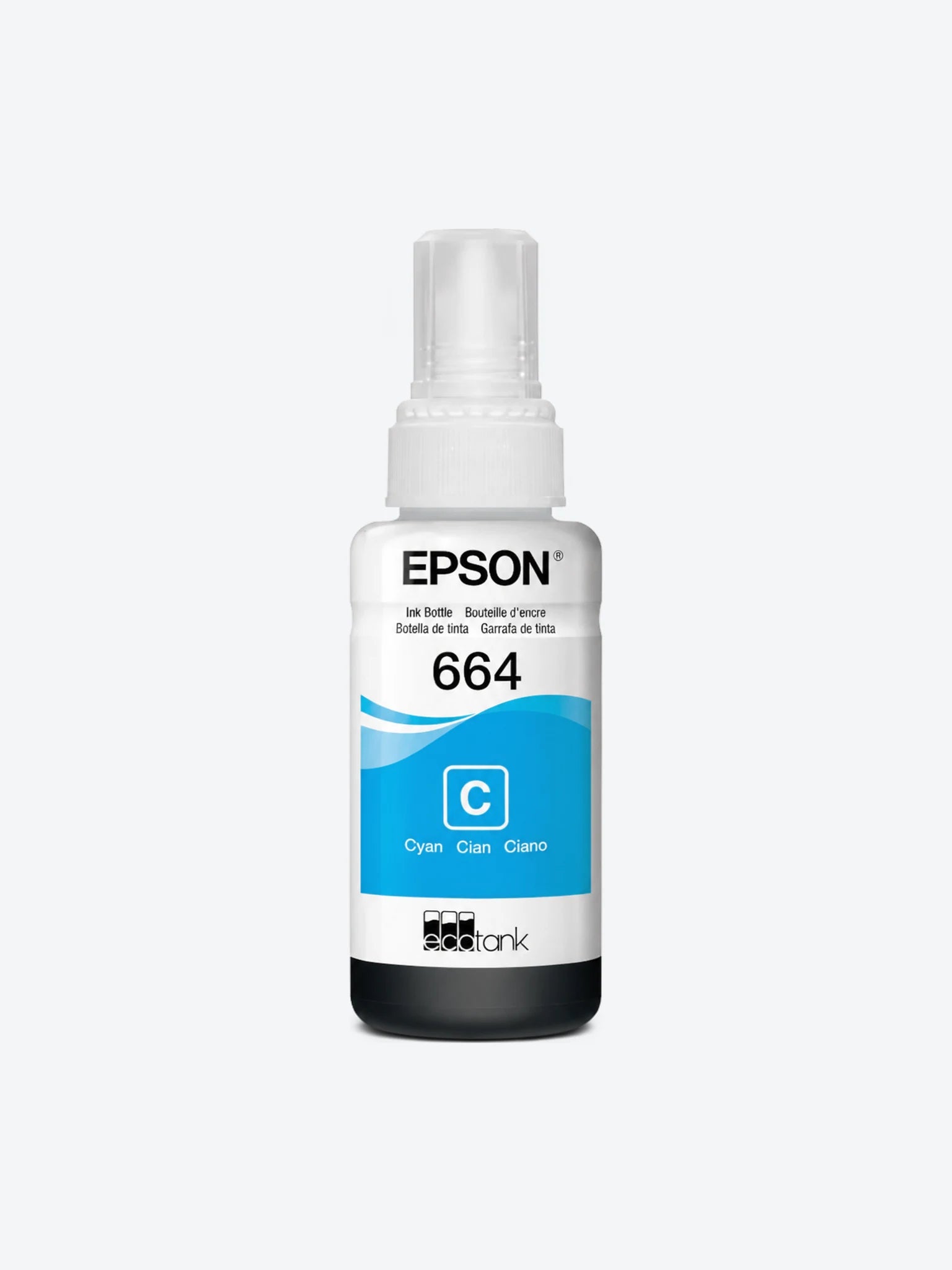 Epson T664 - 70 ml - Cyan-1