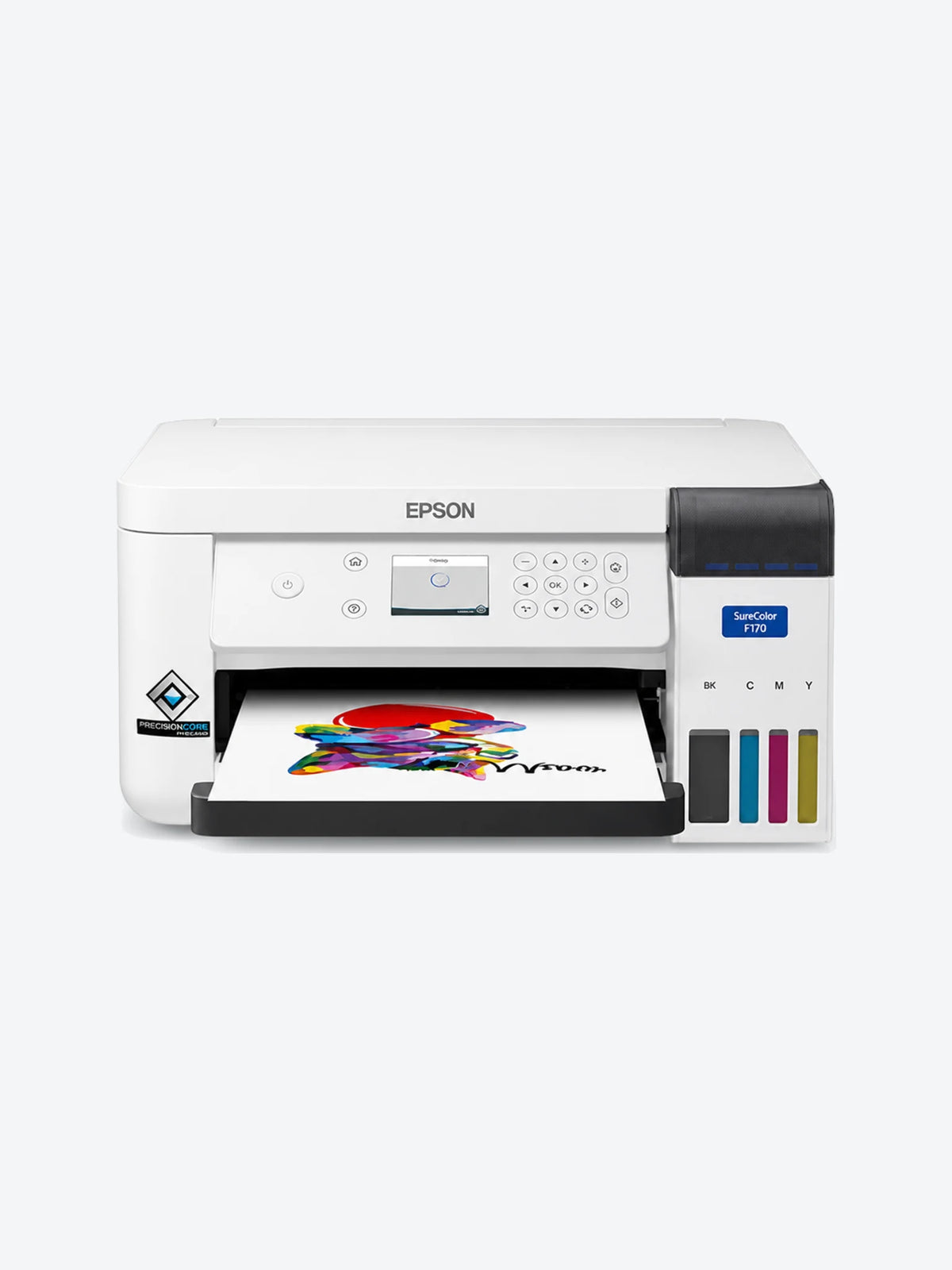 Epson SureColor F170 - Impresora - color - sublmación de color - rellenable - 216 x 1199 mm - 1200 x 600 ppp - capacidad: 150 hojas - USB 2.0, Wi-Fi(n), LAN-1