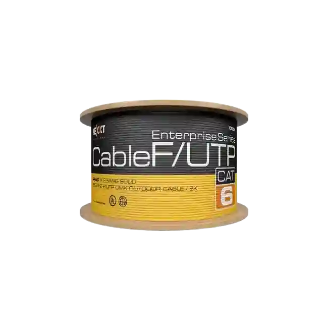 CABLE UTP CAT 6 4 PARES COLOR GRIS METRO NEXXT-4
