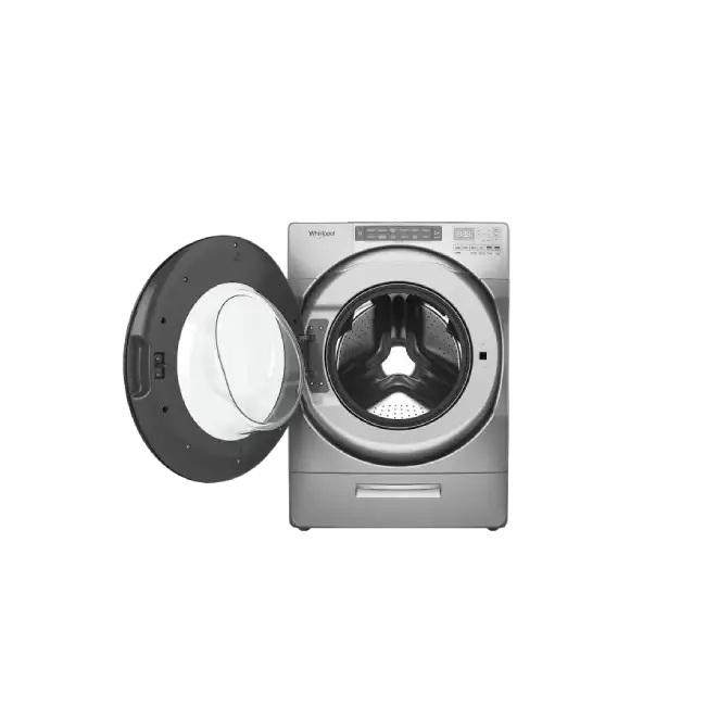 Lavasecadora Whirlpool 20Kg Electrica Con Dispensador Load&Go Carga Frontal Chrome Shadow