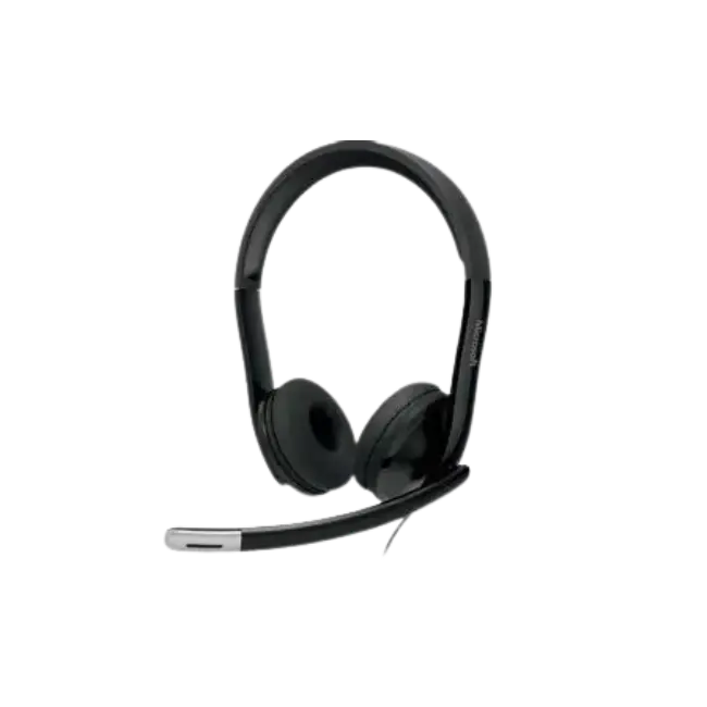 HEADSET LX-6000 CON MICROFONO USB 2.0 COLOR NEGRO MICROSOFT