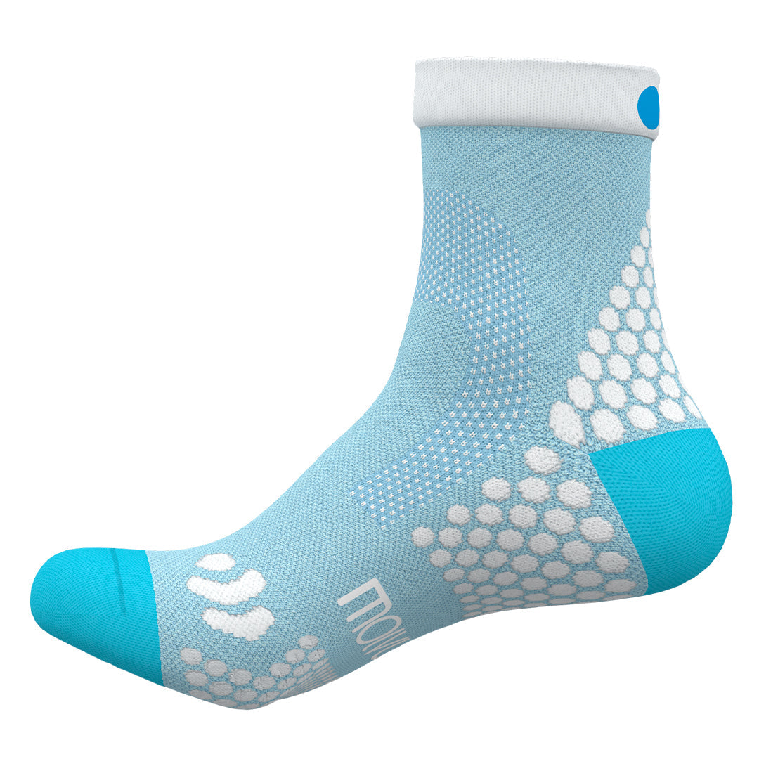 CALCETINES PATA DE CHUCHO CARRERA - TALLA L (CELESTE)-7