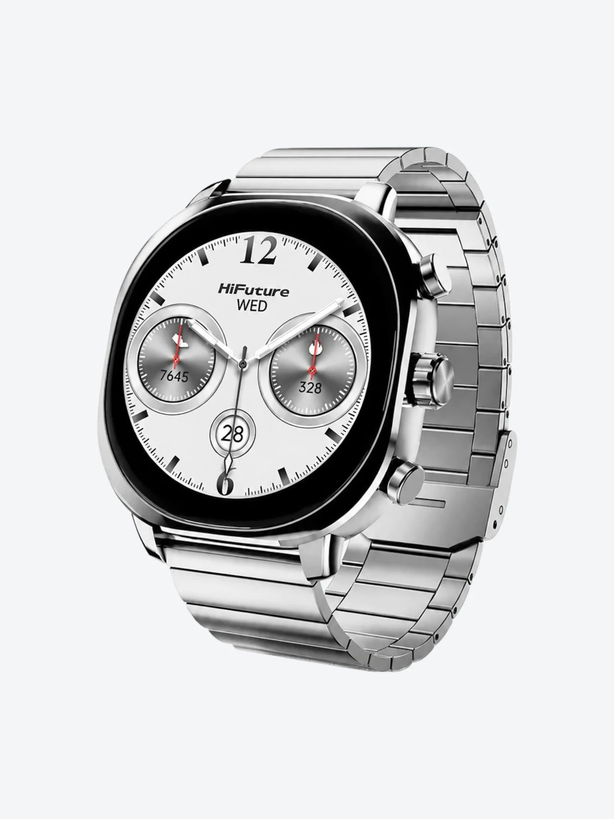 SMART WATCH HIFUTURE AIX / BANDA DE 22MM PLATEADO-1