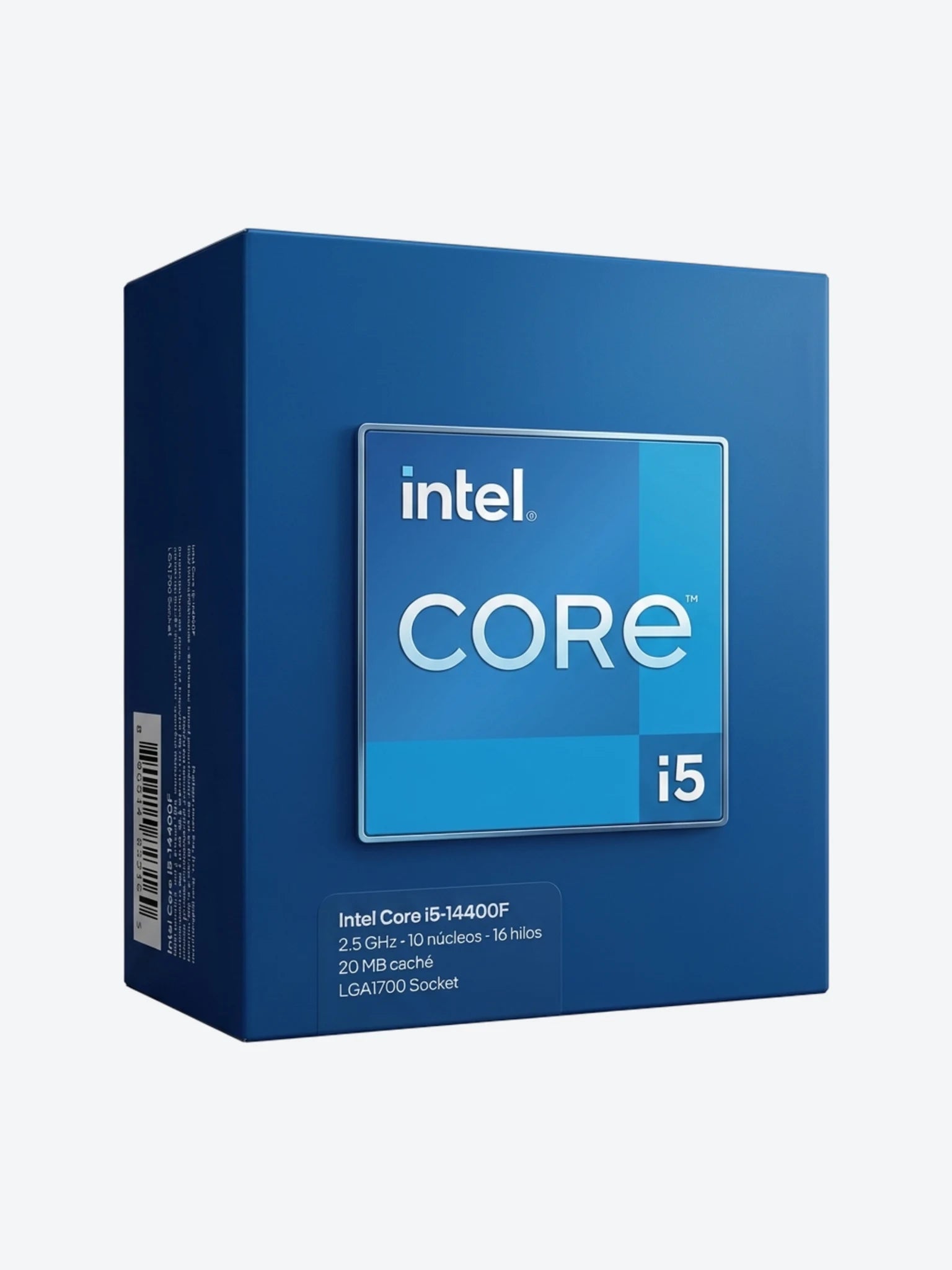 Intel Core i5 i5-14400F - 2.5 GHz - 10 núcleos - 16 hilos - 20 MB caché - FCLGA1700 Socket - Caja