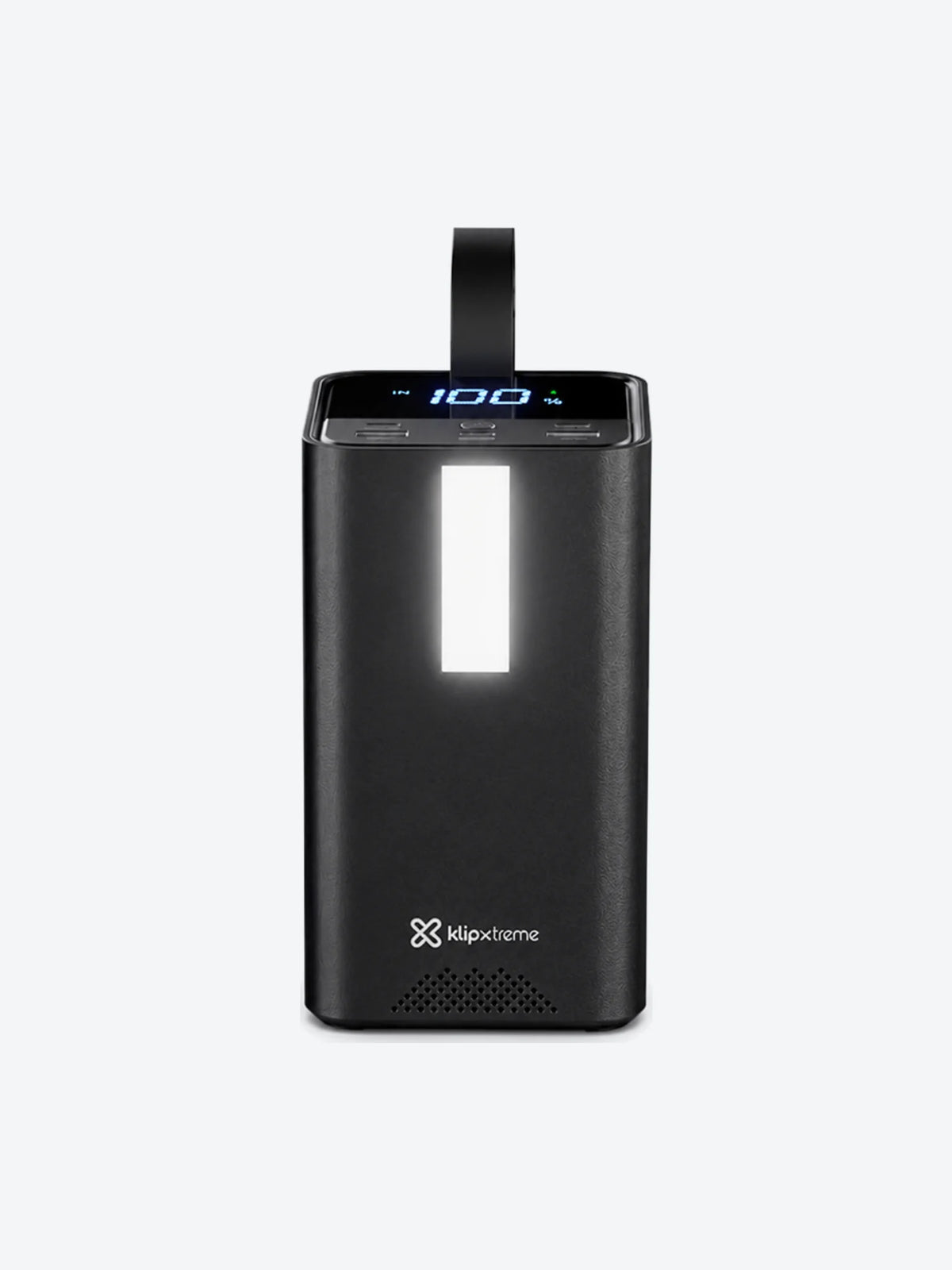 Klip Xtreme - Power bank - 24 pin USB-C - 2 x 4 pin USB Type A / 3 x 24 pin USB-C - Lithium polymer - Para Universal - 100W 50.000mAh