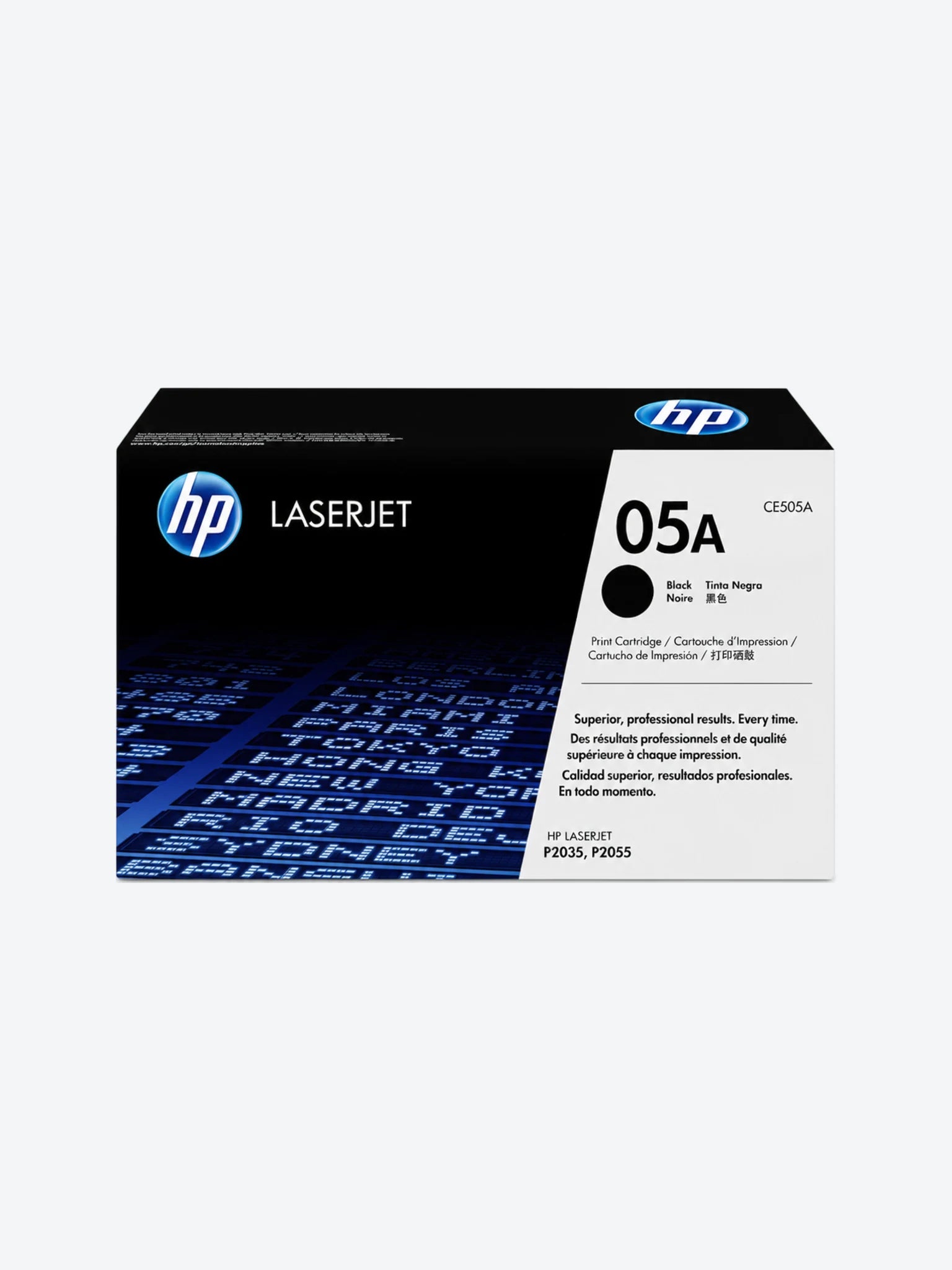 HP 05A - Negro - original - LaserJet - cartucho de tóner (CE505A) - para LaserJet P2035, P2035n, P2055, P2055d, P2055dn, P2055x