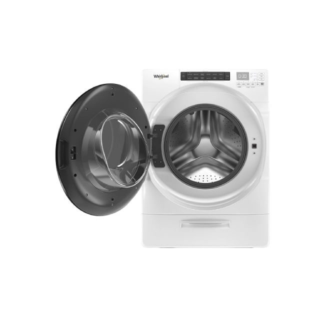 Lavadora Whirlpool Carga Frontal Alta Eficiencia HE 20Kg Con Dispensador Load&Go Color Blanco-2