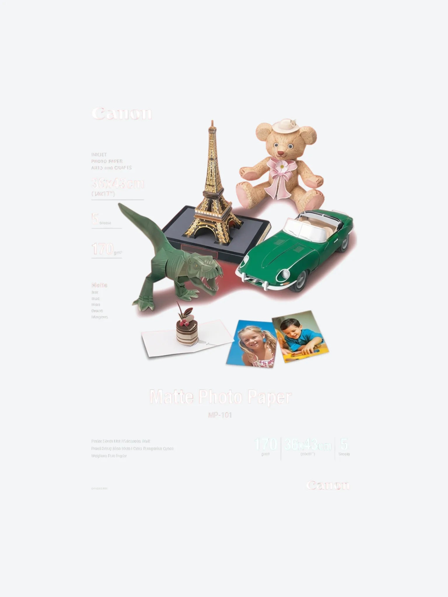Matte Photo Paper MP-101 36x43cm (14x17")