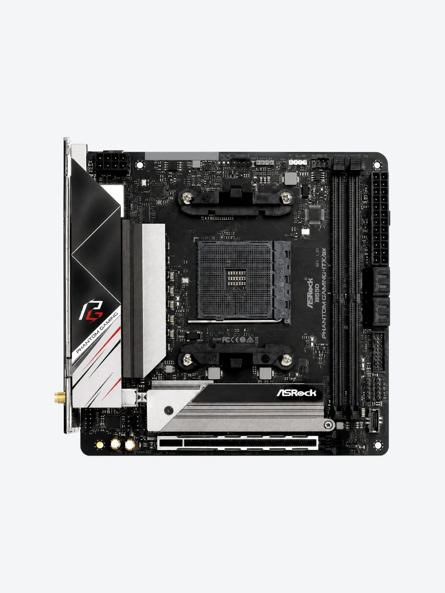 Tarjeta Madre Asrock B550 Phantom Gaming Itx/Ax AMD AM4