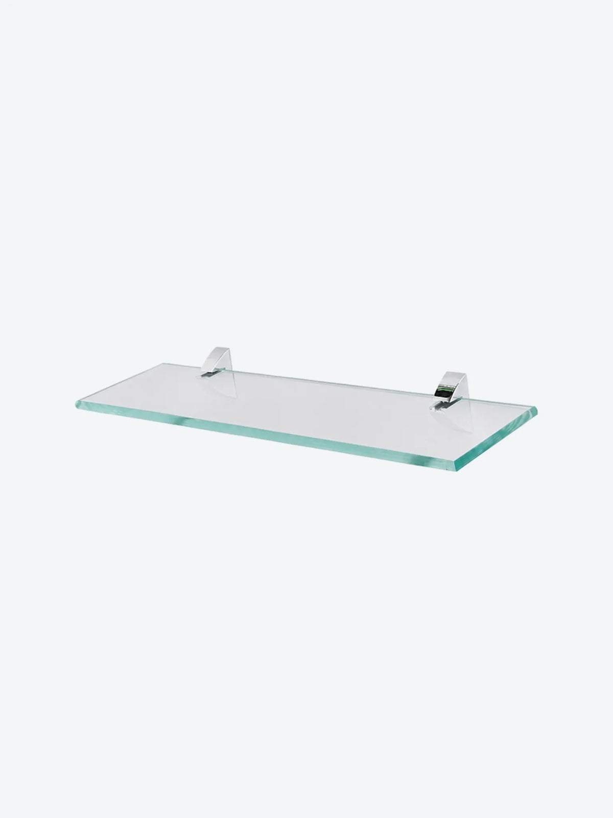 REPISA RECTA, VIDRIO,0.8X10X40CM, SOP/VIS/METAL,CAP15LB