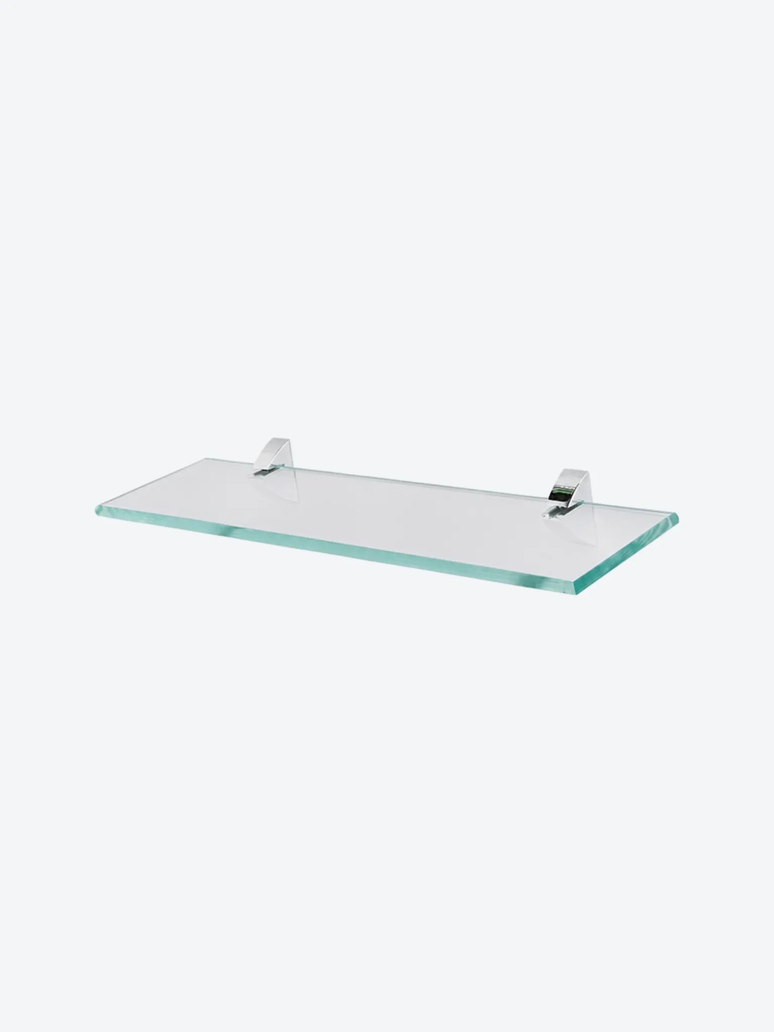 REPISA RECTA, VIDRIO,0.8X10X40CM, SOP/VIS/METAL,CAP15LB-1