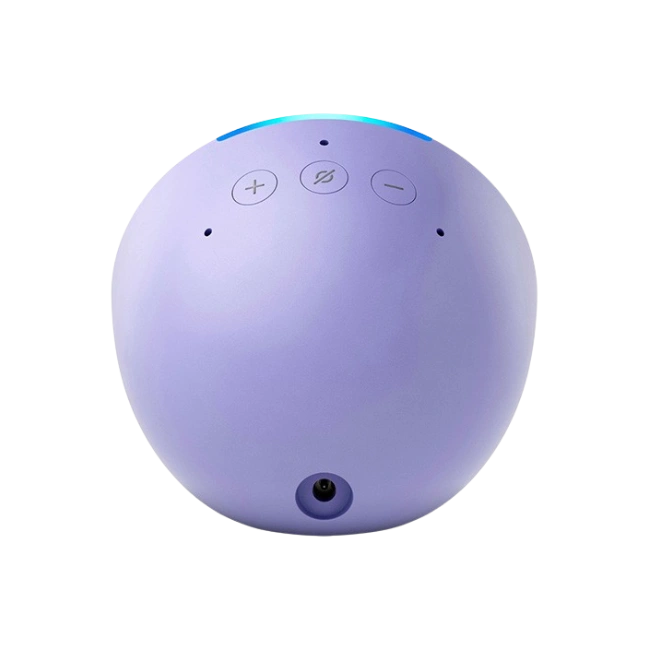 Combo Amazon Bocina Echo Pop Color Lavanda y Smart Plug Para Automatizar el Hogar