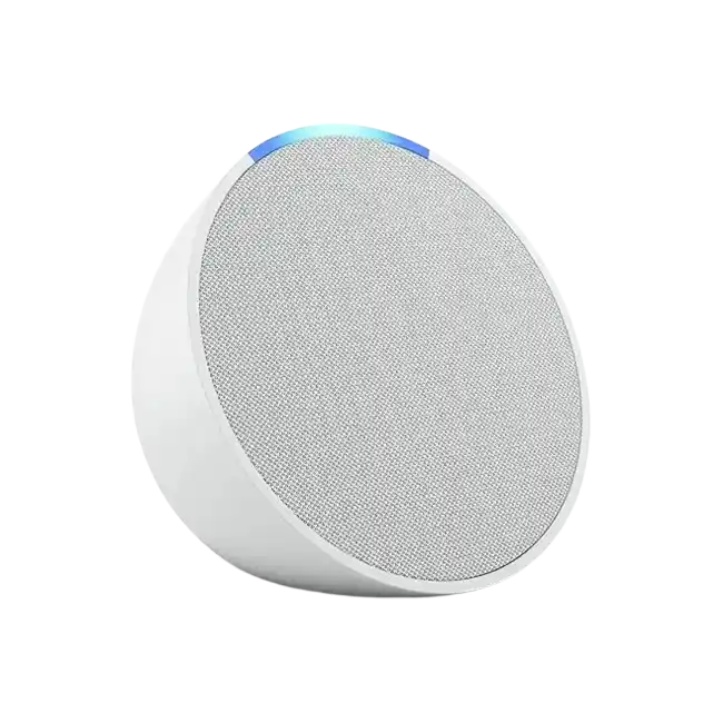 Bocina Amazon Echo Pop 1Era Generacion con Alexa Color Blanco-1