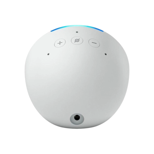 Bocina Amazon Echo Pop 1Era Generacion con Alexa Color Blanco-2