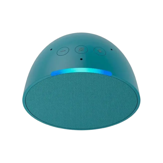Bocina Amazon Echo Pop 1Era Generacion con Alexa Color Azul Verdoso-2