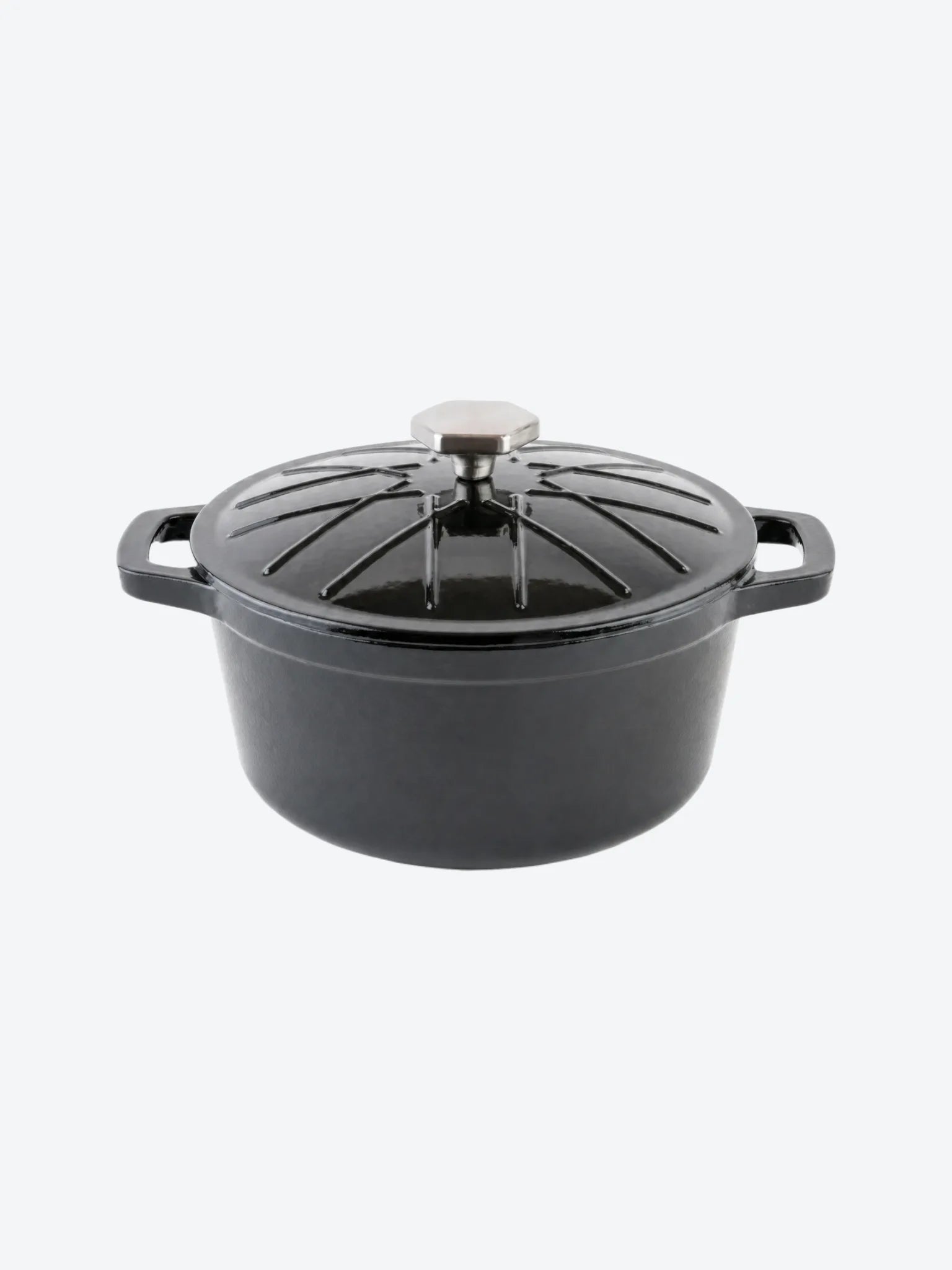 Olla con tapa Picca Forno 28" cm Hierro Fundido Color Negro