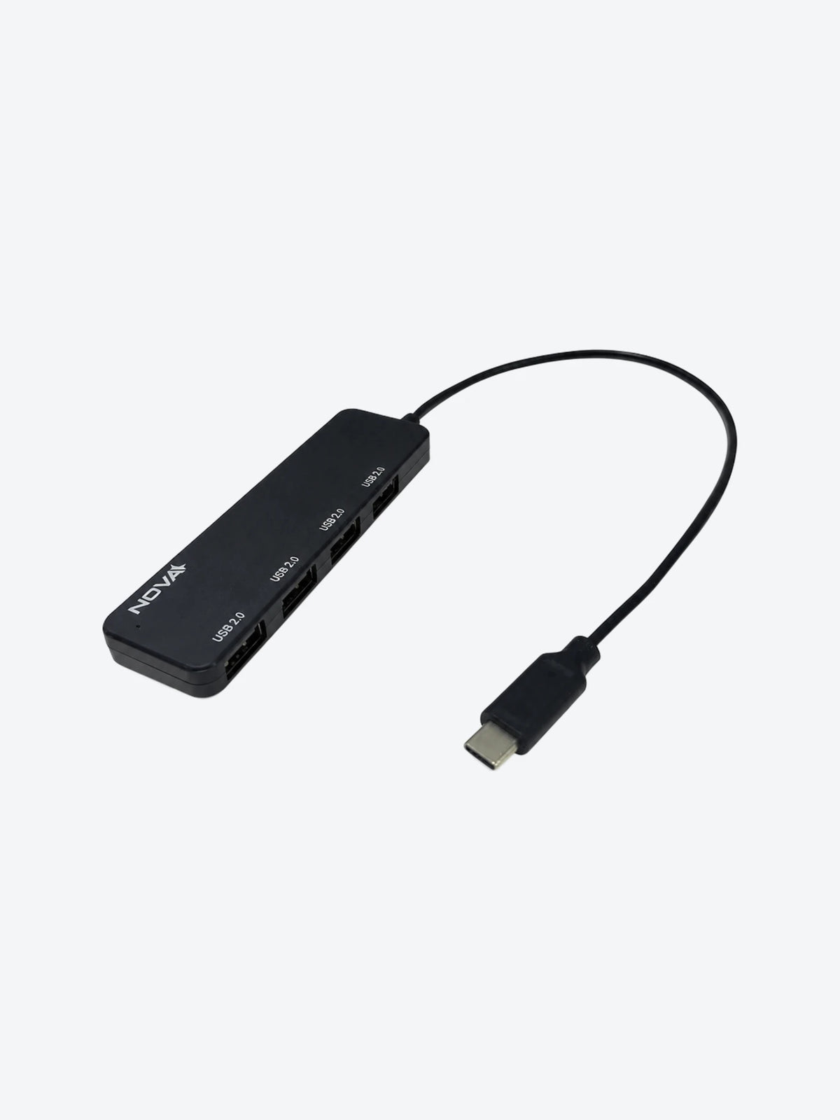 HUB NOVA AHB1S240001C 5 EN 1 USB-C 4 PUERTOS UBS-A 2.0  480MBPS-1