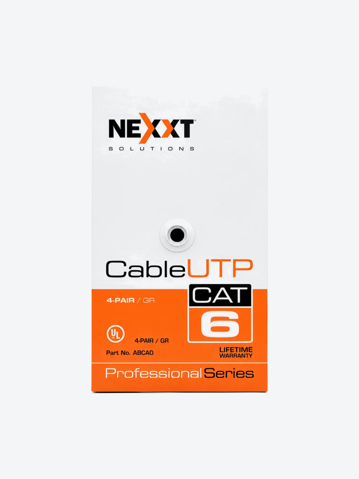 Nexxt Enterprise Cat6 U/UTP Cable 4P 23AWG CM 305m BL-1