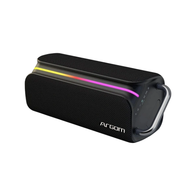 Bocina Argom ARG-SP-3366BK Ambience 66 BT 22W RMS con Luces RGB Funcion TWS Color Negro-2