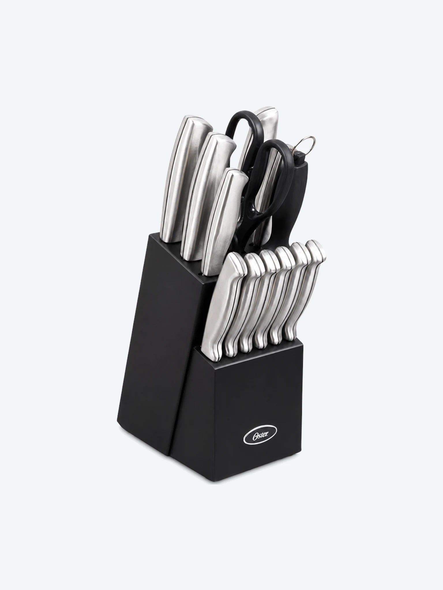 Oster Set de Utensilios de Cocina Baldwyn - Plateado, 14 Piezas-1