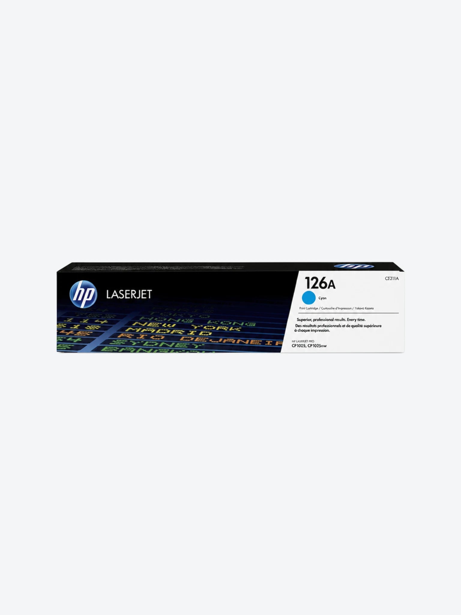 HP 126A - Cián - original - LaserJet - cartucho de tóner (CE311A) - para Color LaserJet Pro CP1025; LaserJet Pro MFP M175; TopShot LaserJet Pro M275