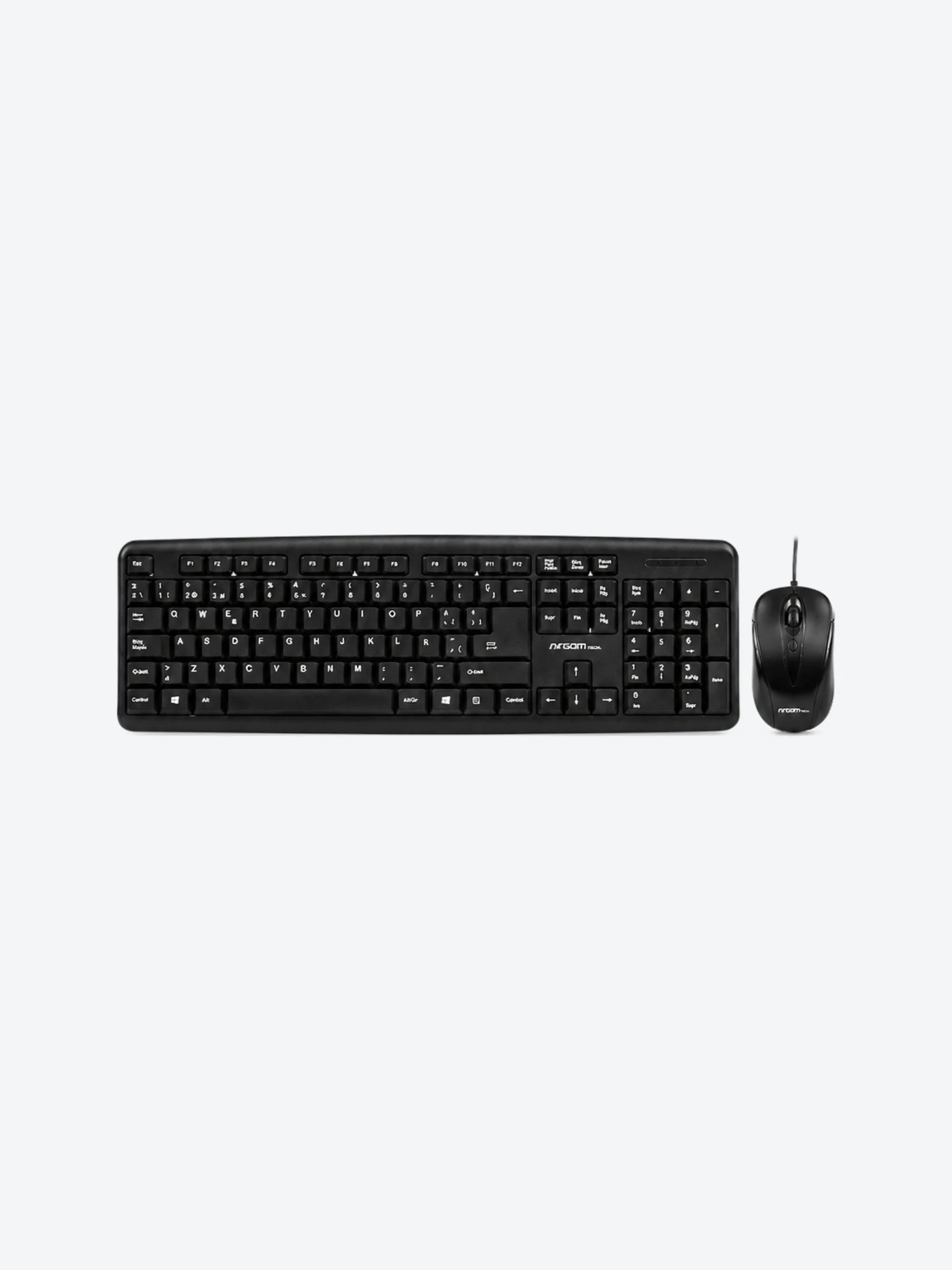KEYBOARD & MOUSE COMBO ARGOM SPANISH USB CLASSIC-1