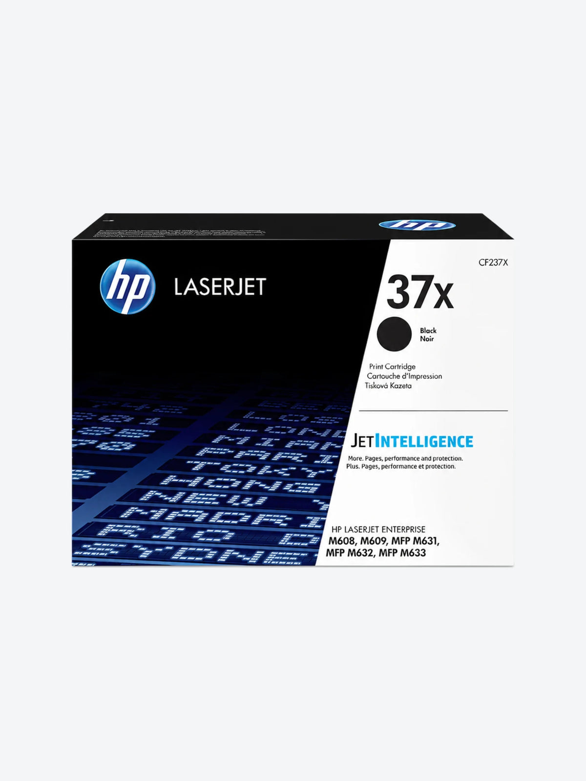 HP 37X - Alto rendimiento - negro - original - LaserJet - cartucho de tóner (CF237X) gobierno de EE. UU. - para LaserJet Enterprise M608, M609, MFP M631, MFP M632, MFP M633