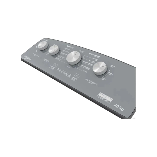 Lavadora Whirlpool Carga Superior 20Kg Xpert System con Llenado Manual Color Blanco-9