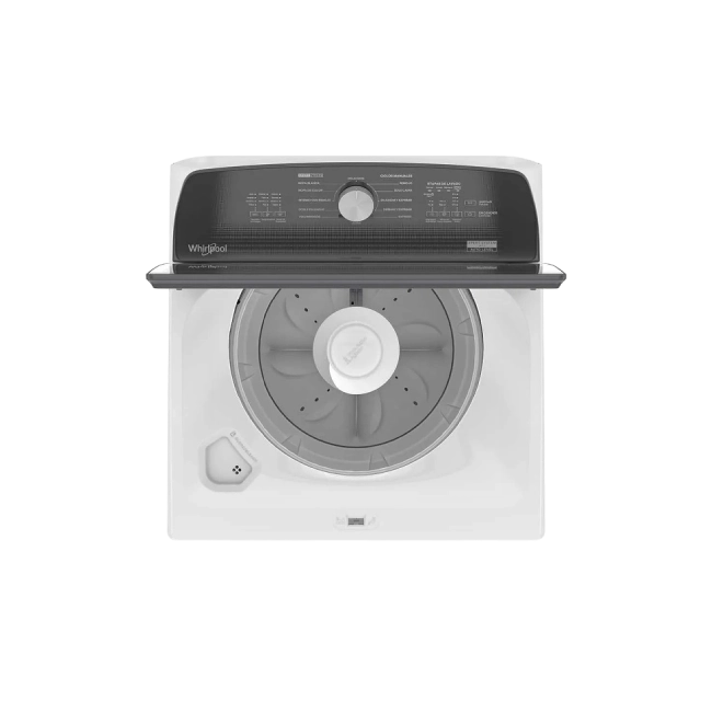 Lavadora Whirlpool Carga Superior 24Kg Xpert System Con Agitador Automatica Color Blanco