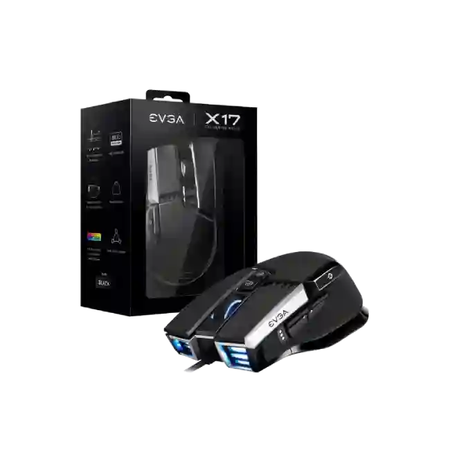 Mouse EVGA Gamer USB X17 903-W1-17BK-K3