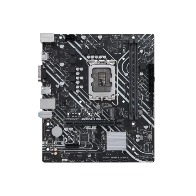 Tarjeta Madre Asus Prime H610M-K D4 90MB1A10-M0EAY0 LGA1700 Intel H610 2*DDR4 Pcle x16 3.2 SATA HDMI/D-Sub-1