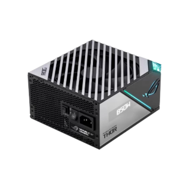 Fuente de Poder Asus ROG Thor 850W Platinum II 90YE00L2-B0AA00 Aura Sync RGB 80 Plus Platinum-1