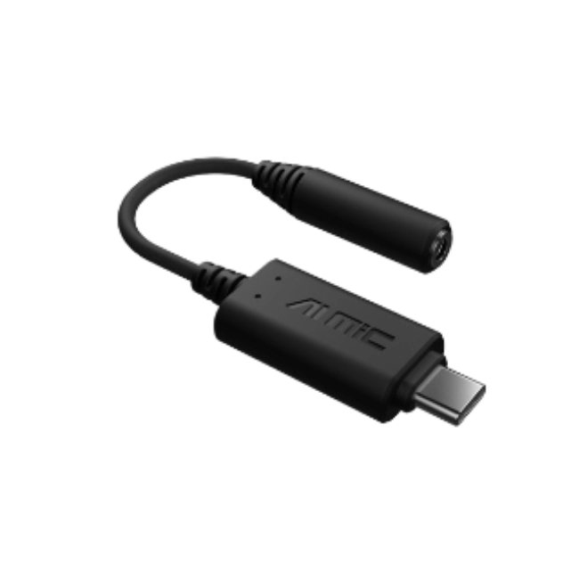 Adaptdor Asus 90YH02L1-B2UA00 AI Cancelacion de Ruido Adaptador de Mic USB-C a 3.5mm