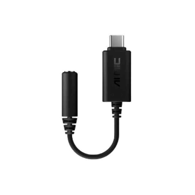 Adaptdor Asus 90YH02L1-B2UA00 AI Cancelacion de Ruido Adaptador de Mic USB-C a 3.5mm-2
