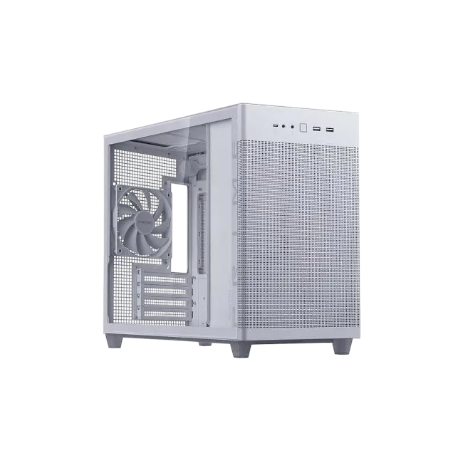 Case Gamer Asus 90DC00G3-B38010 Prime AP201 Vidrio Templado Color Blanco-5