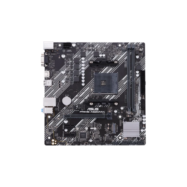Motherboard Asus A520M-K 90MB1500-M0EAYC AM4 2 DDR4 M.2 PCIe USB 3.2 7.1 CH Audio