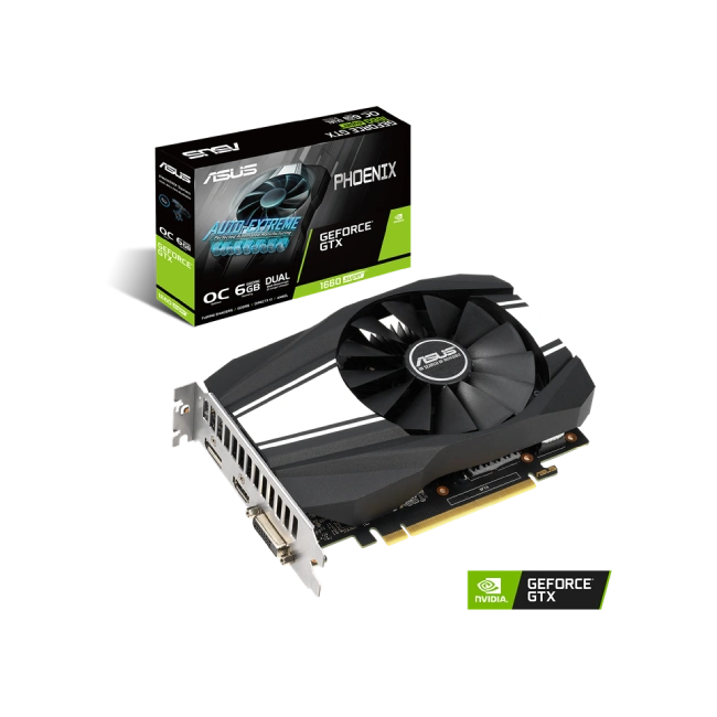 Tarjeta de Video Asus PH-GTX1660S-O6G-4