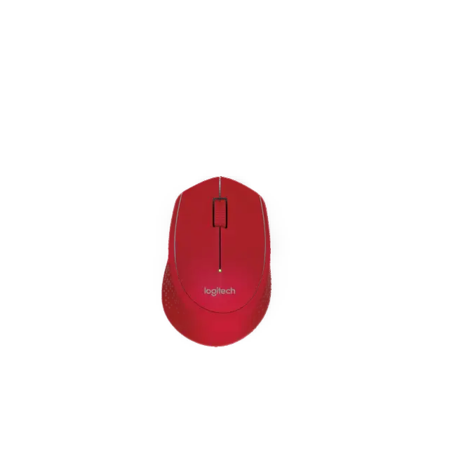 MOUSE M280 DIESTRO-OPTICO-3 BOTONES INALAMBRICO COLOR ROJO LOGITECH-2