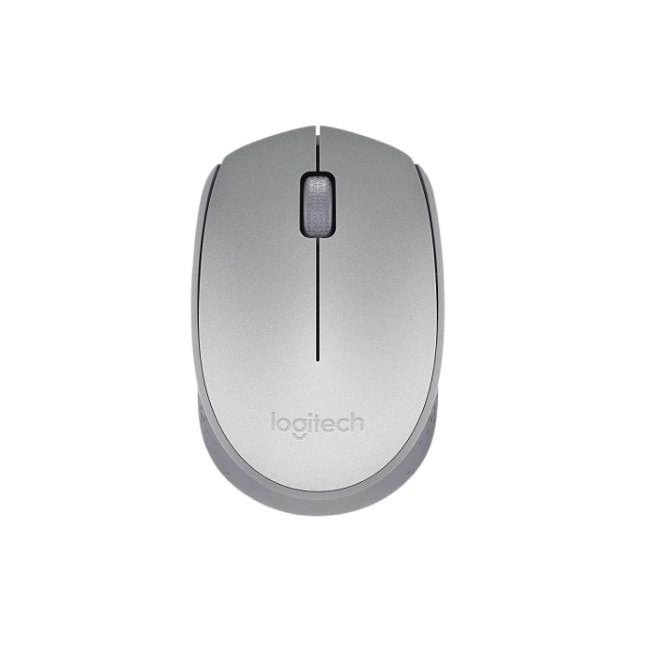 MOUSE M170 DIESTRO Y ZURDO INALAMBRICO PLATEADO LOGITECH-3