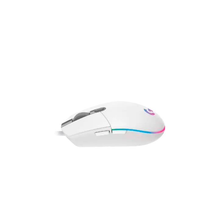 MOUSE GAMING LOGITECH G203 LIGHTSYNC 8000 DPI COLOR BLANCO-2