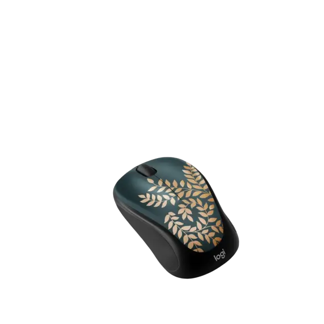 Mouse Logitech M317c Inalambrico 2.4GHz Nano Receptor Golden Garden-2