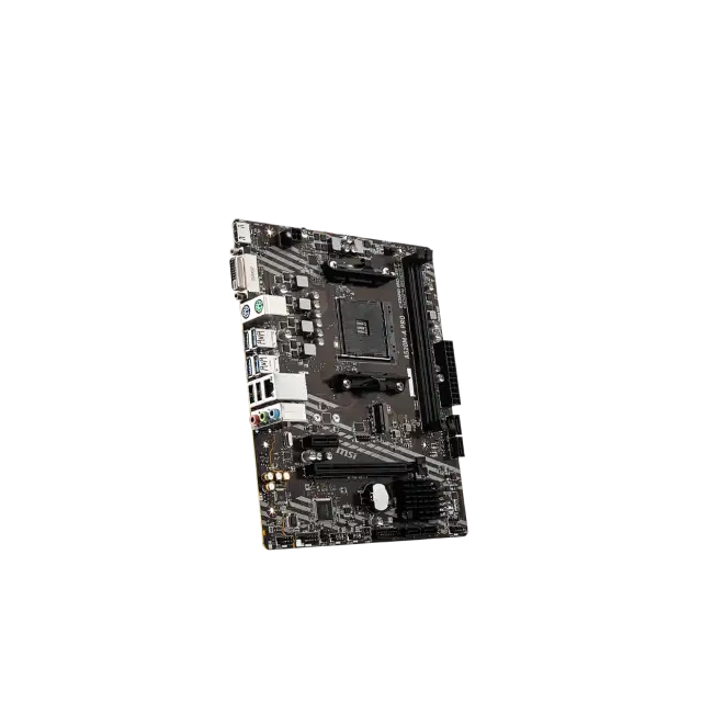 Tarjeta Madre MSI A520M-A Pro 911-7C96-031 AMD PCI Express 3.0 NVMe SSD Ready Soporta 4K-3