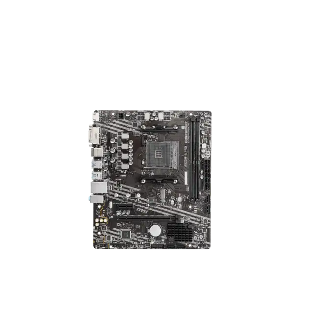 Tarjeta Madre MSI A520M-A Pro 911-7C96-031 AMD PCI Express 3.0 NVMe SSD Ready Soporta 4K-4