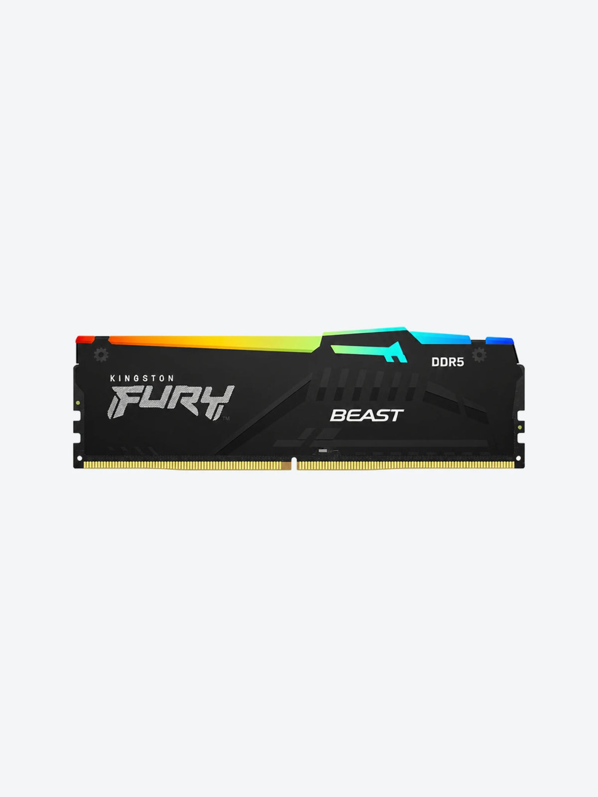 Kingston FURY Beast RGB - DDR5 - módulo - 16 GB - DIMM de 288 contactos - 5600 MT/s / PC5-44800 - CL40 - 1.25 V - sin búfer - on-die ECC