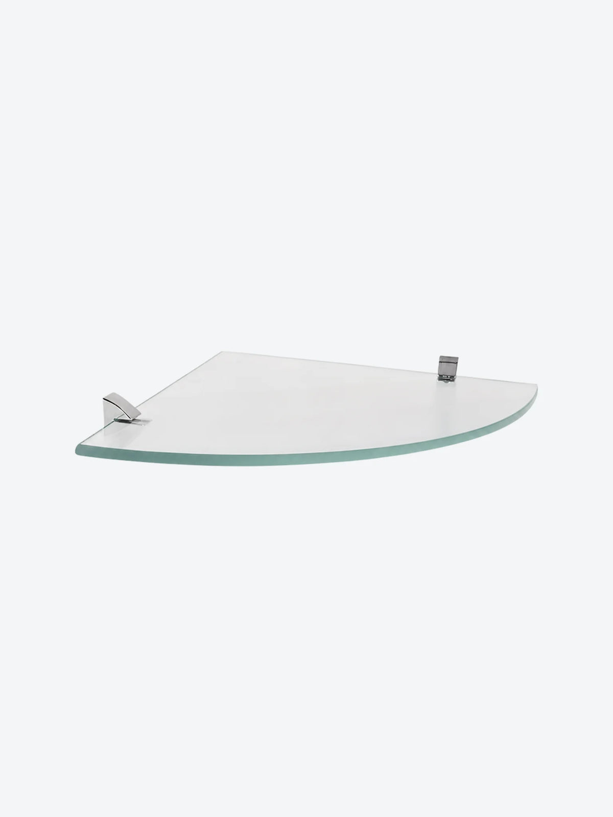 REPISA ESQUINERO, VIDRIO,0.8X30X30CM, SOP/VIS/METAL,CAP15LB