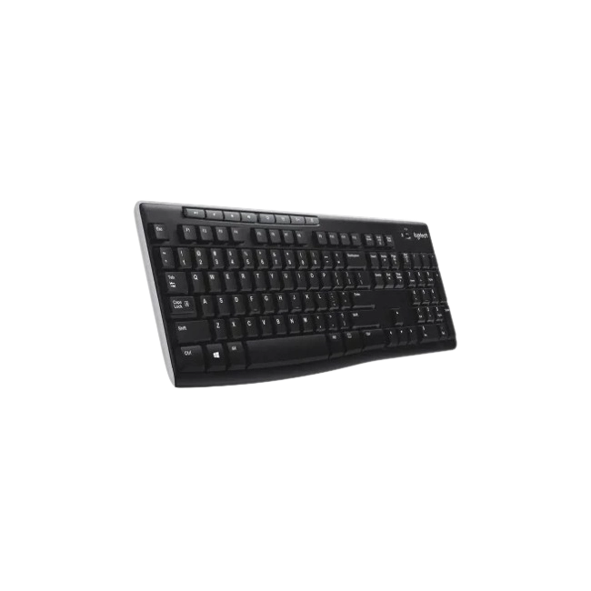 Teclado Logitech K270 Inalambrico USB Unifying 2.4Ghz Español Color Negro-2