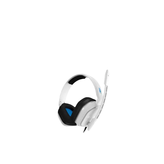 Headset Gaming Logitech Astro A10 PS4 3.5mm Color Blanco con Celeste-2